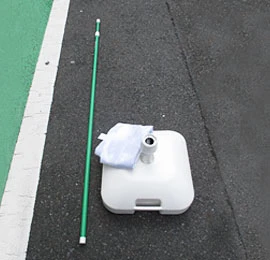 のぼり旗の組立手順1